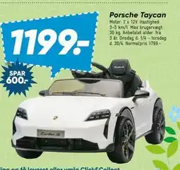 Bilka Porsche Taycan tilbud