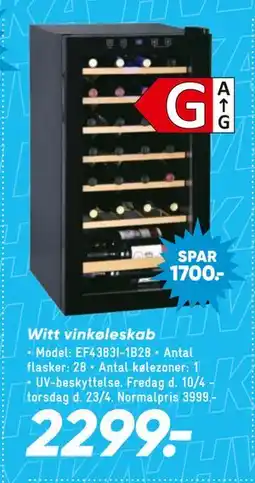 Bilka Witt vinkøleskab tilbud