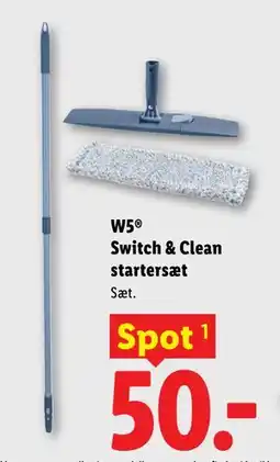 Lidl W5 Switch & Clean startersæt tilbud