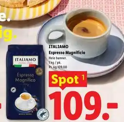 Lidl ITALIAMO Espresso Magnificio tilbud