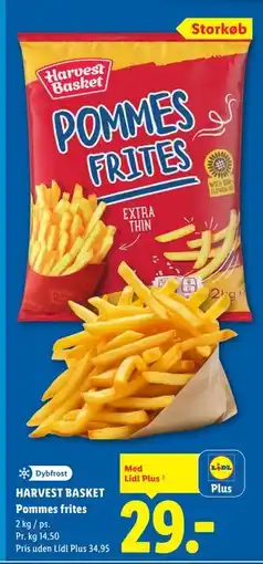 Lidl HARVEST BASKET Pommes frites tilbud