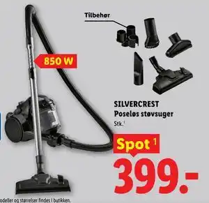 Lidl SILVERCREST Poseløs støvsuger tilbud