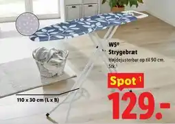 Lidl W5 . Strygebræt tilbud