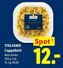 Lidl ITALIAMO Cappelletti tilbud