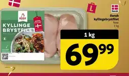 Løvbjerg Dansk kyllingebrystfilet Rose tilbud