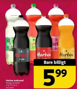 Løvbjerg Harboe sodavand tilbud