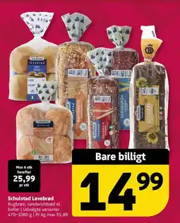 Løvbjerg Schulstad Levebrød tilbud