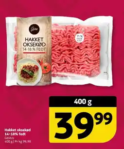 Løvbjerg Hakket oksekød 14-18% fedt tilbud