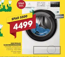 Punkt1 Electrolux vasketørremaskine EW1722PX4P tilbud