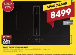 Punkt1 Point induktionsemhætte POHH80X tilbud