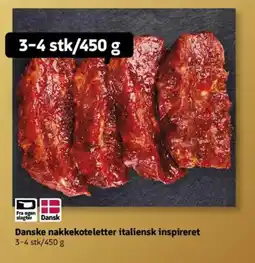 Løvbjerg Danske nakkekoteletter italiensk inspireret tilbud