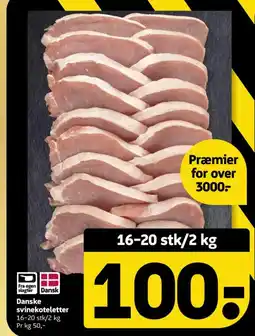 Løvbjerg Danske svinekoteletter tilbud