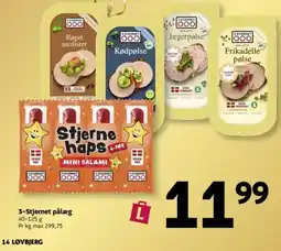 Løvbjerg 3-Stjernet pålæg tilbud