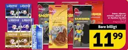 Løvbjerg Snører, stjerner, strimler, Läkerol 2-pk el. Mynthon Zip Mint tilbud