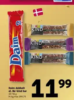 Løvbjerg Daim dobbelt el. Be-kind bar tilbud