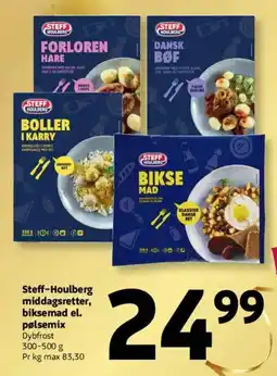 Løvbjerg Steff-Houlberg middagsretter, biksemad el. pølsemix tilbud
