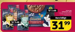 Løvbjerg Purina Latz kattemad el. snack tilbud
