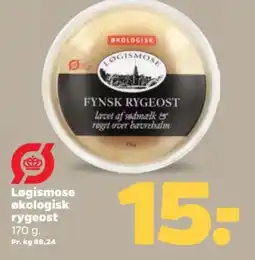 Netto Logismose økologisk rygeost tilbud