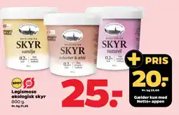 Netto Løgismose økologisk skyr tilbud