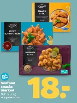 Netto Seafood snacks marked tilbud