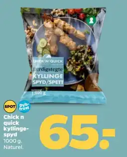 Netto Chick n quick kyllinge- spyd tilbud