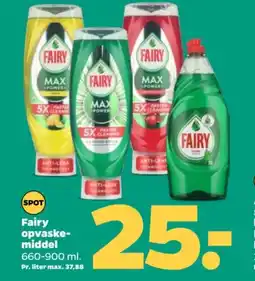 Netto Fairy opvaske- middel tilbud