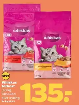Netto Whiskas tørkost tilbud