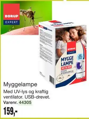 Harald Nyborg Myggelampe tilbud