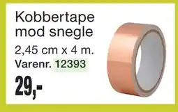 Harald Nyborg Kobbertape mod snegle tilbud