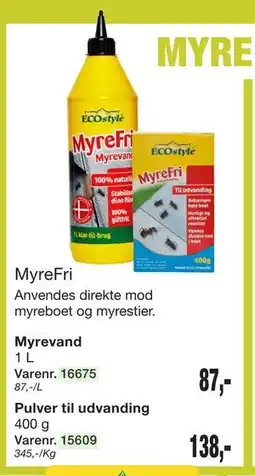 Harald Nyborg Pulver til udvanding tilbud