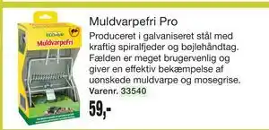 Harald Nyborg Muldvarpefri Pro tilbud