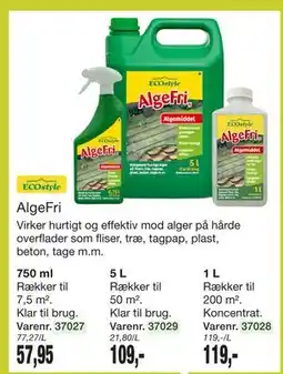 Harald Nyborg AlgeFri tilbud