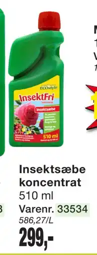 Harald Nyborg Insektsæbe koncentrat tilbud