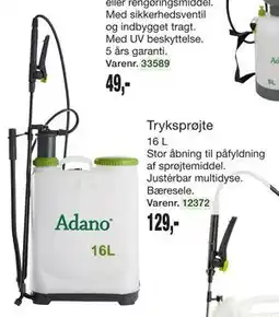Harald Nyborg Tryksprøjte tilbud