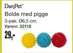 Harald Nyborg DanPet Bolde med pigge tilbud
