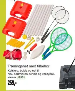 Harald Nyborg Træningsnet med tilbehør tilbud
