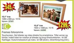 Harald Nyborg Frameo fotoramme tilbud