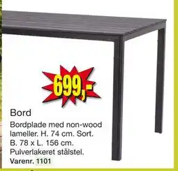Harald Nyborg Bord tilbud