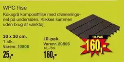 Harald Nyborg WPC flise tilbud
