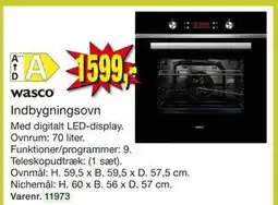 Harald Nyborg Indbygningsovn tilbud