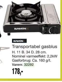 Harald Nyborg Transportabel gasblus tilbud