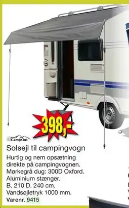 Harald Nyborg Solsejl til campingvogn tilbud