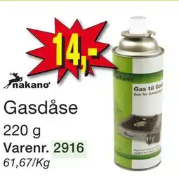 Harald Nyborg Gasdåse tilbud