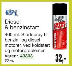 Harald Nyborg Diesel& benzinstart tilbud