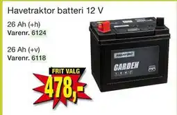 Harald Nyborg Havetraktor batteri 12 V tilbud