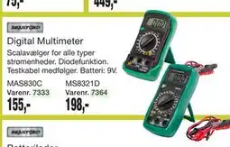 Harald Nyborg Digital Multimeter tilbud