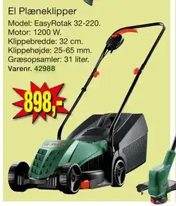 Harald Nyborg El Plæneklipper tilbud