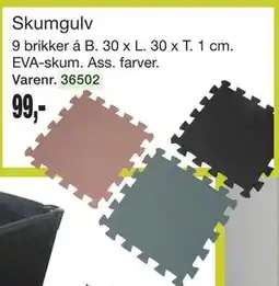 Harald Nyborg Skumgulv tilbud