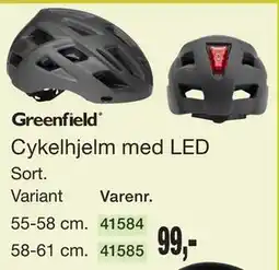 Harald Nyborg Cykelhjelm med LED tilbud