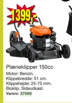 Harald Nyborg Plæneklipper 150cc tilbud
